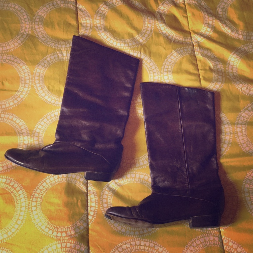 Vintage Leather Boots